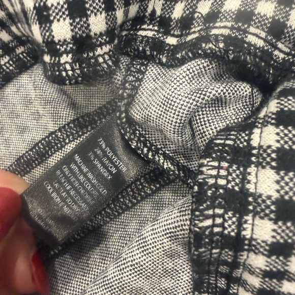 Betabrand Bootcut Yoga Pants Gingham Small Work Career Stretch - Picture 4 of 5